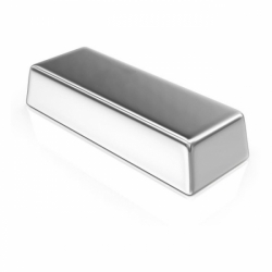 Флешка VF-Silver bar, металлический корпус